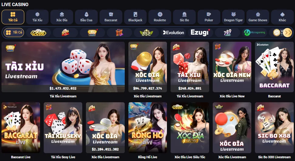 Live Casino VIN88